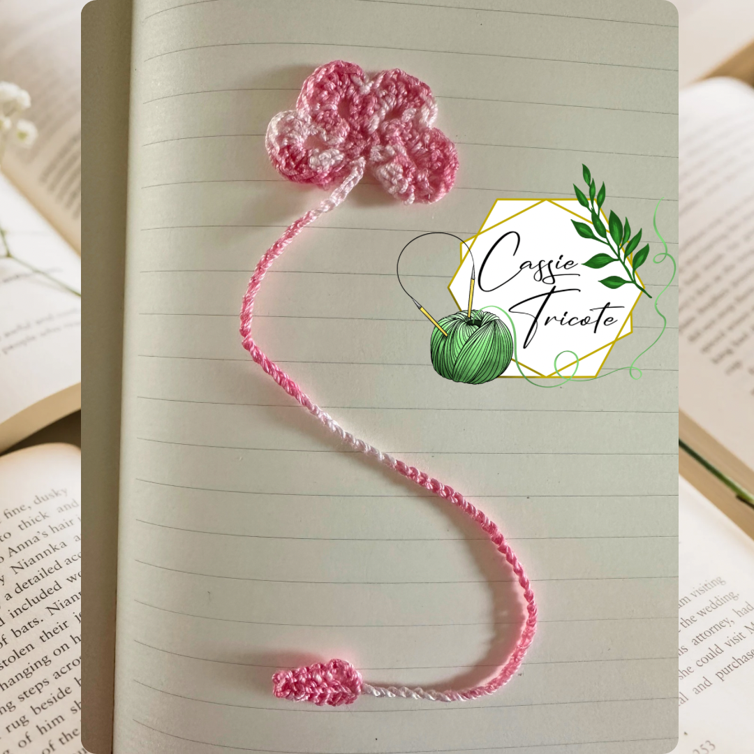 📖Marque-page fleuri🌸