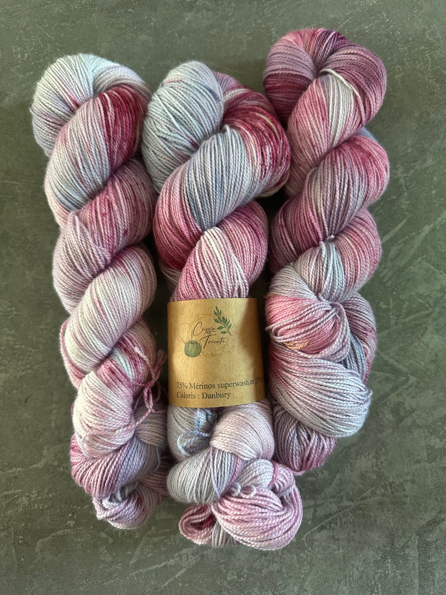 💜Danbury : fingering : mérinos et nylon