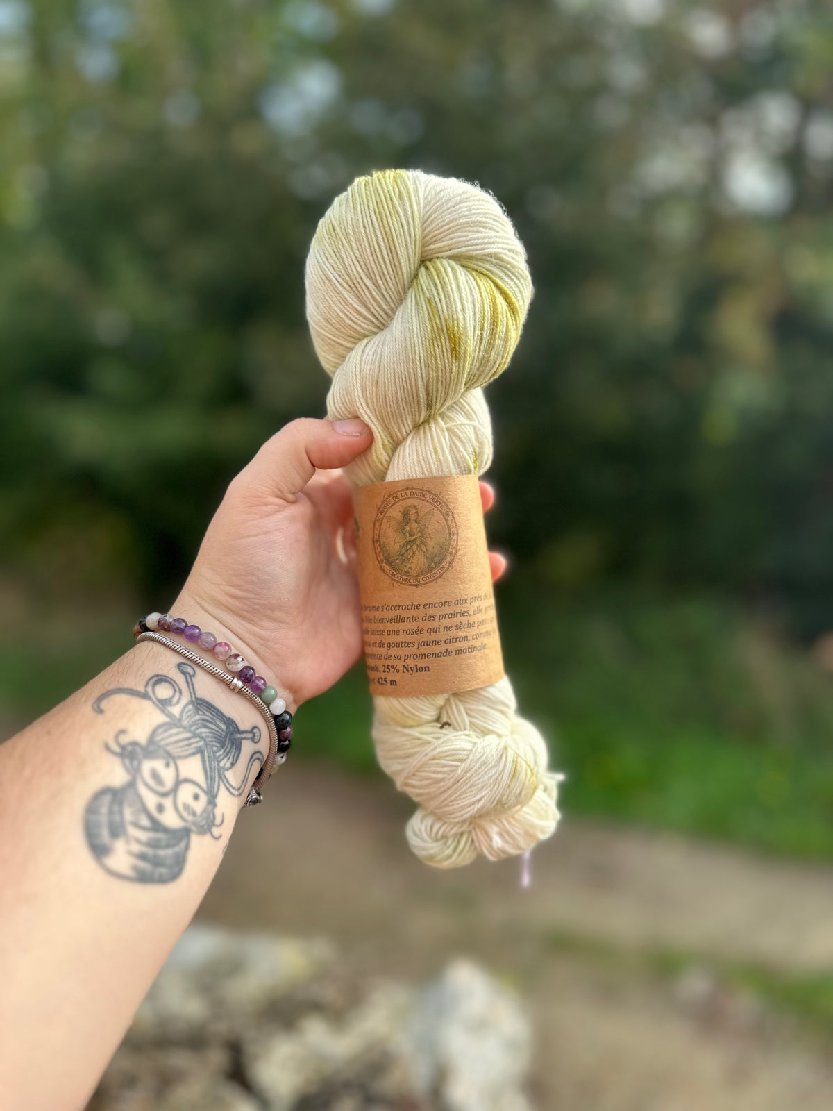 🧚Rosée de la fée verte: BFL et nylon