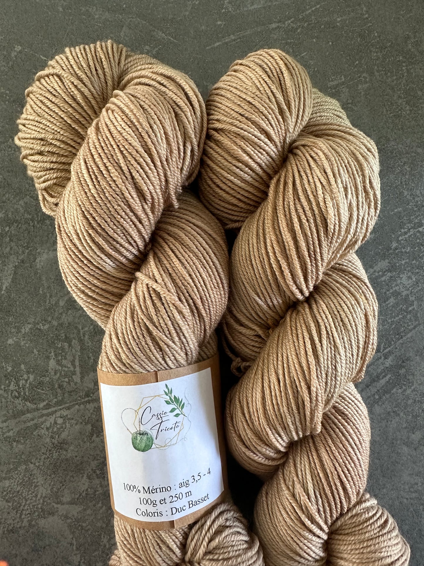 🤎Duc Basset : DK : 100% Mérino