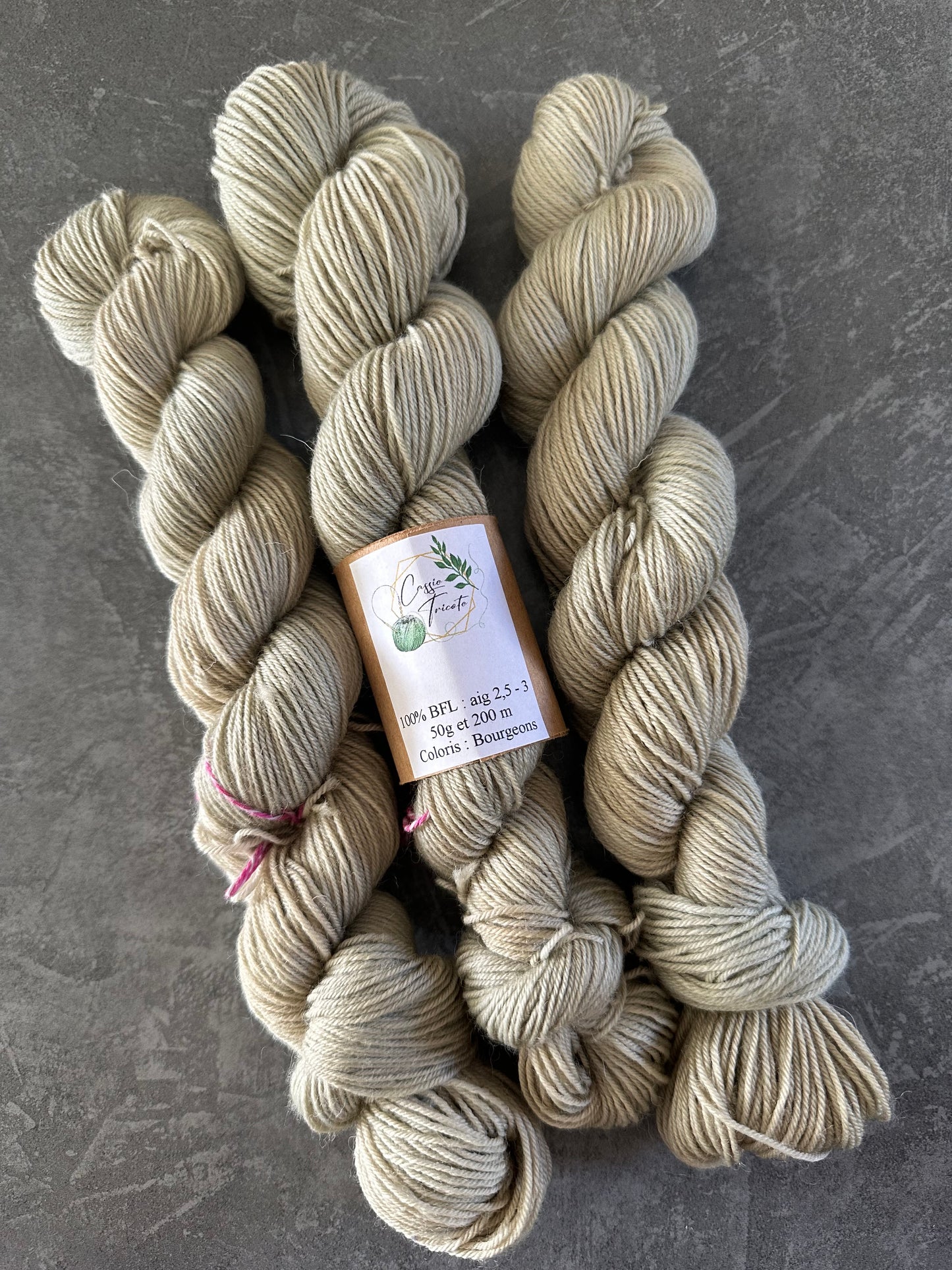 🌱Bourgeons: 100% BFL : fingering