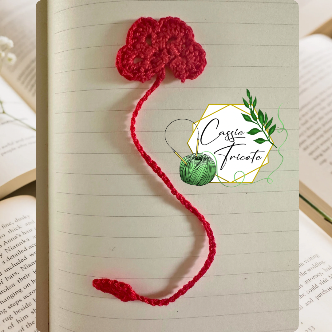 📖Marque-page fleuri🌸