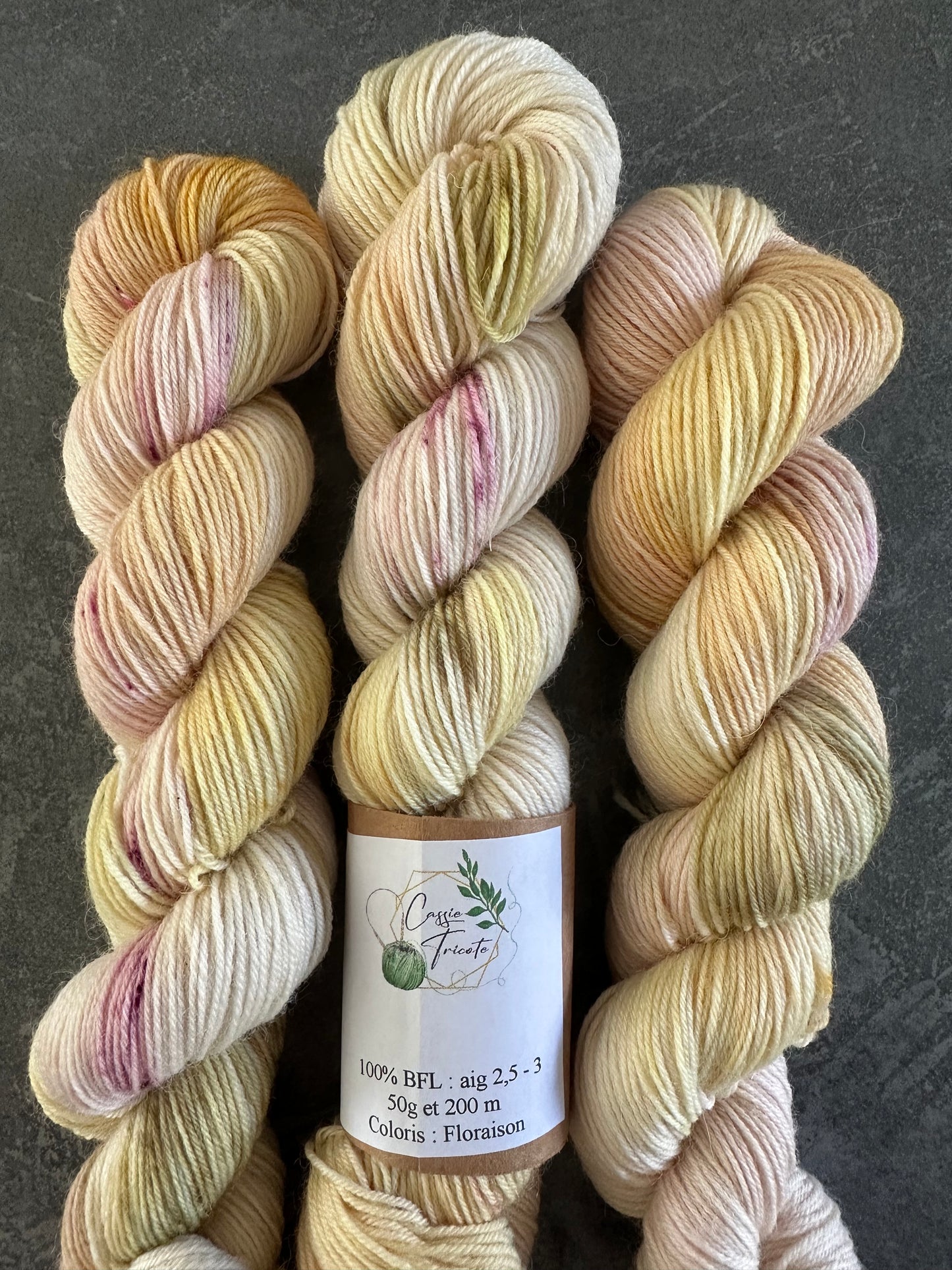 🌱🌸🌞Floraison : 100% BFL : fingering