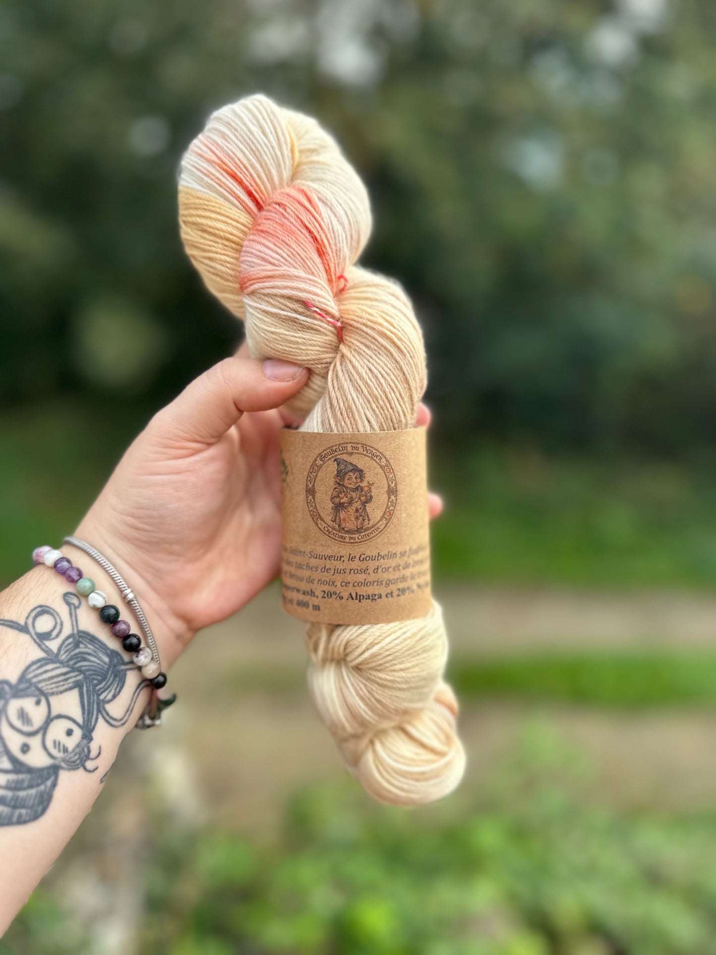 🍎Goubelin du Verger : Mérinos, Alpaga, nylon