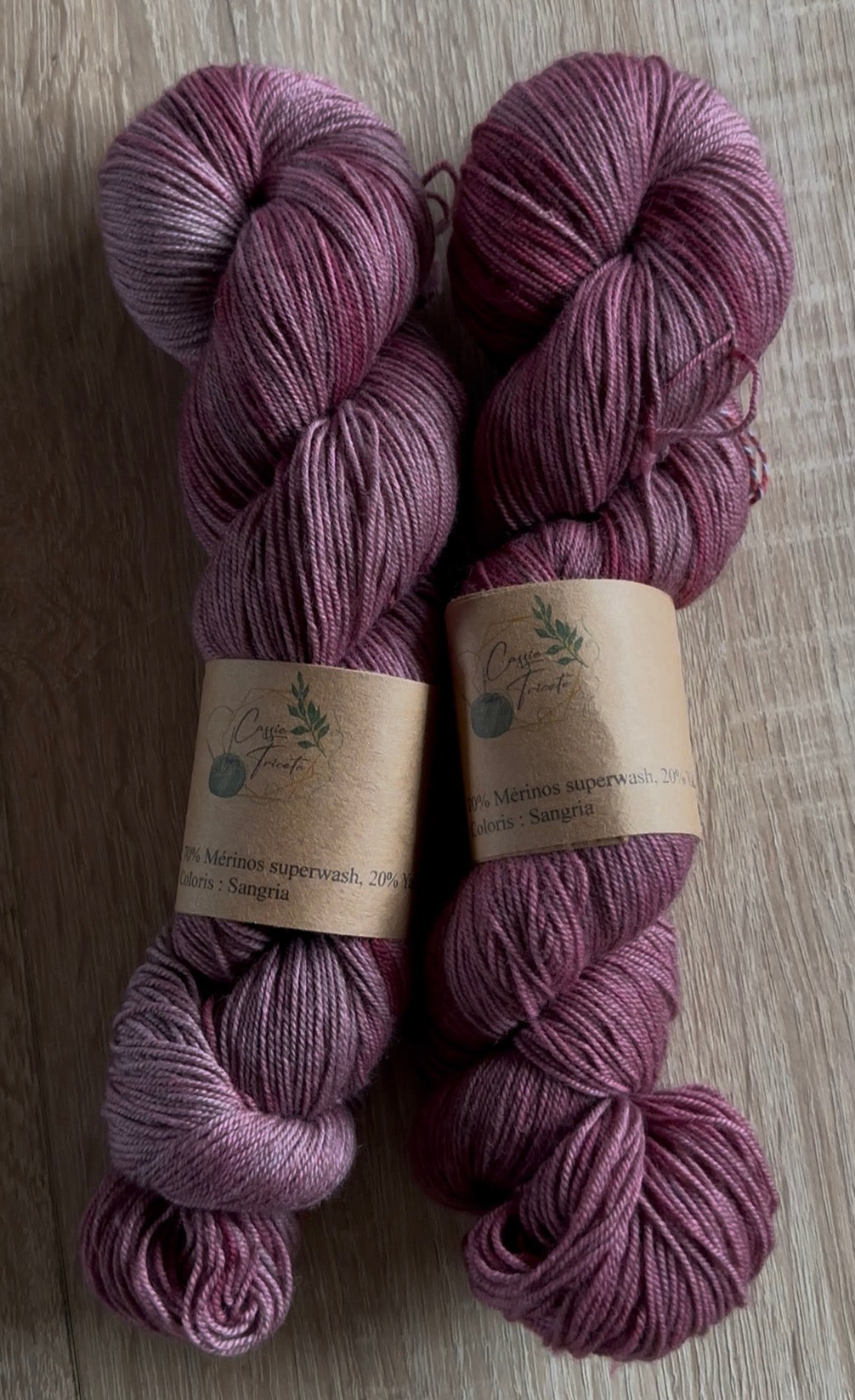 🍷Sangria : Mérinos, Yak, nylon