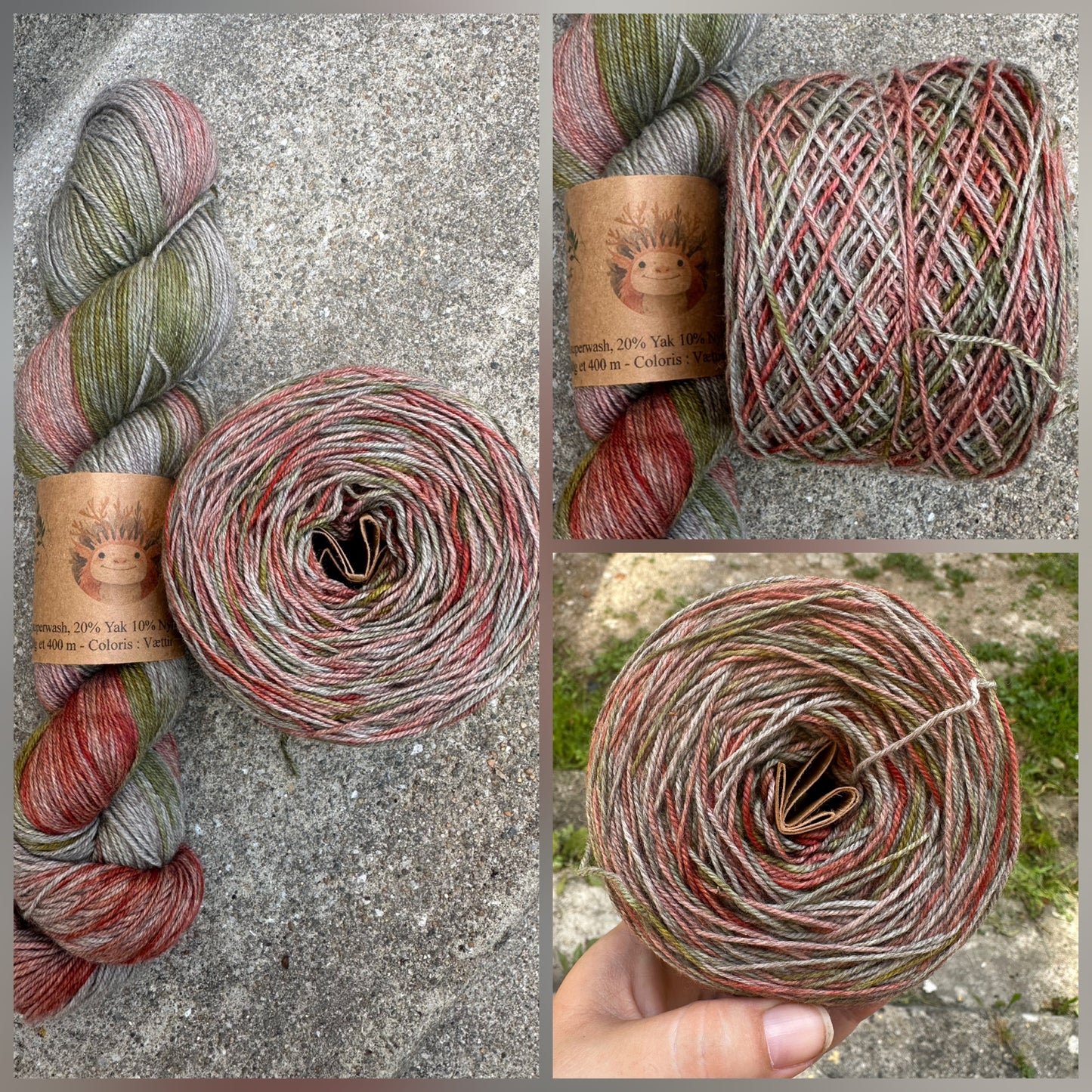 Vættir : Esprit de la forêt : Mérinos, yak, nylon