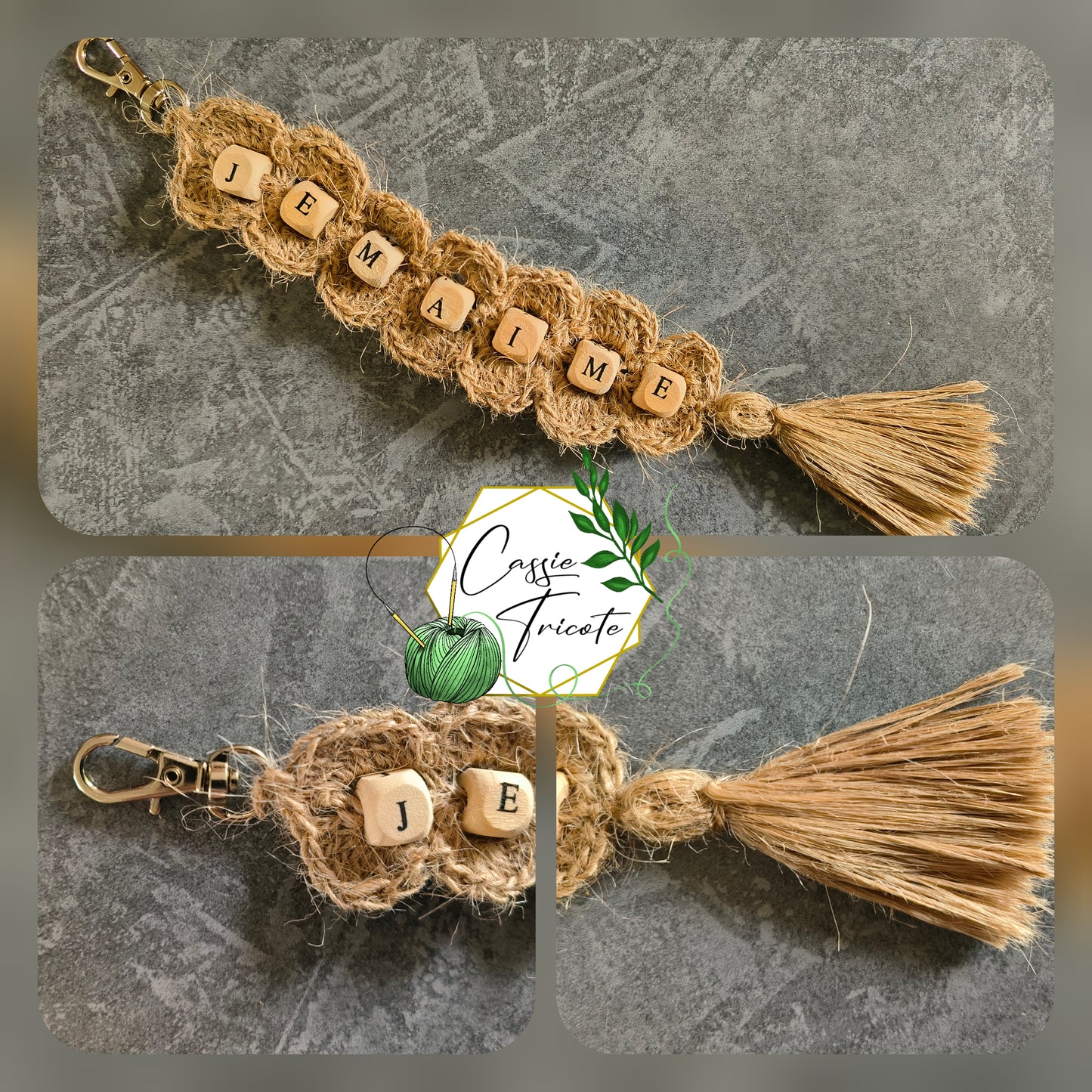 đź’•Porte clefs amour propre