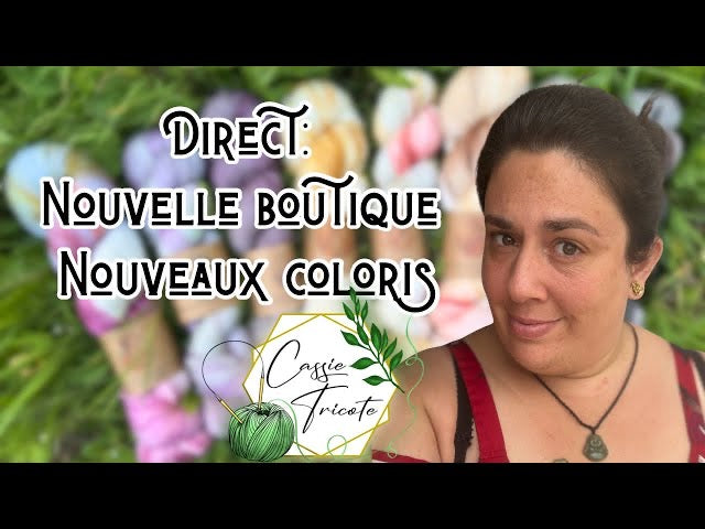 Replay Youtube des nouveaux coloris du 26/06/2026