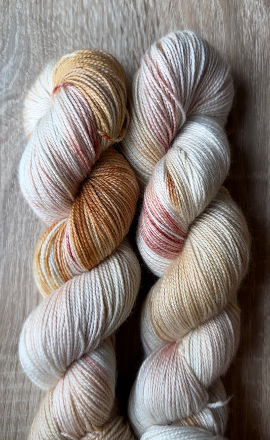 🍂Feuilles d’automne : Mérinos et nylon