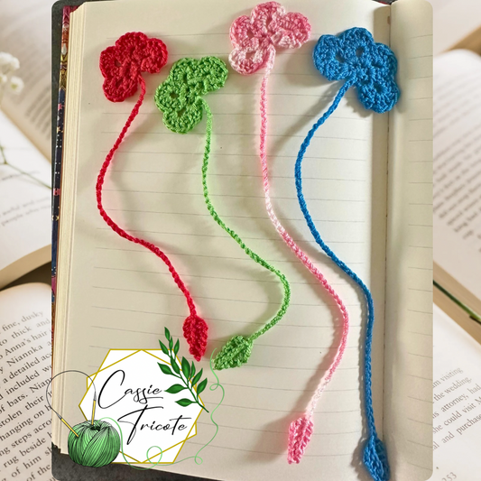 📖Marque-page fleuri🌸