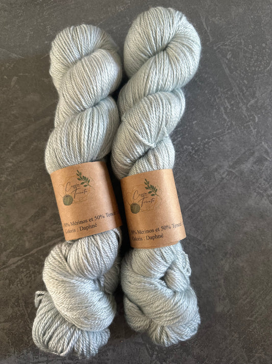 Daphné : Fingering : Mérinos et Tencel