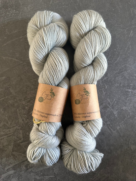 Daphné : Fingering : Mérinos et nylon