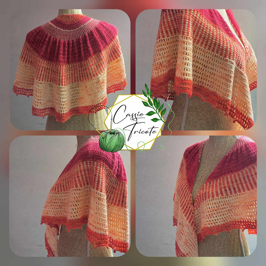 Châle mystère des flammes d'Horus 🔥