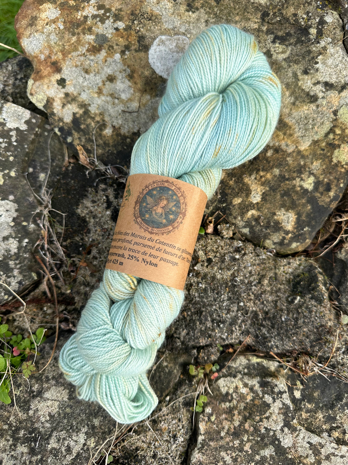 🧚🏻‍♂️La mare aux fées : Mérinos et nylon