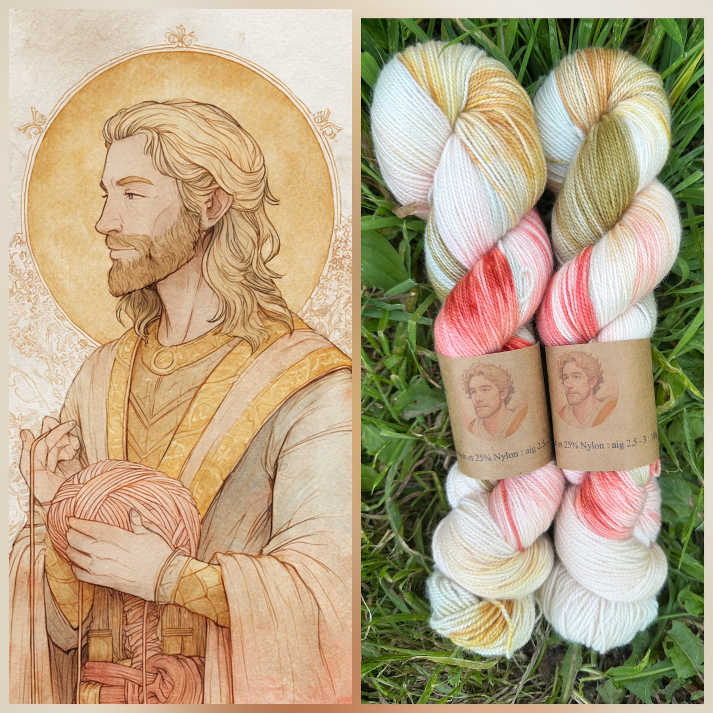 Dellingr : Dieu de l’aube : Mérinos et nylon