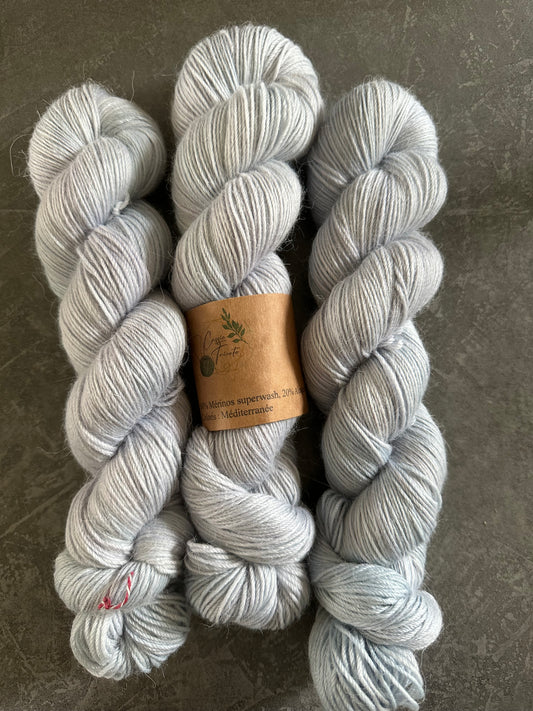 🐳Méditerranée : fingering : Mérinos, Alpaga, nylon