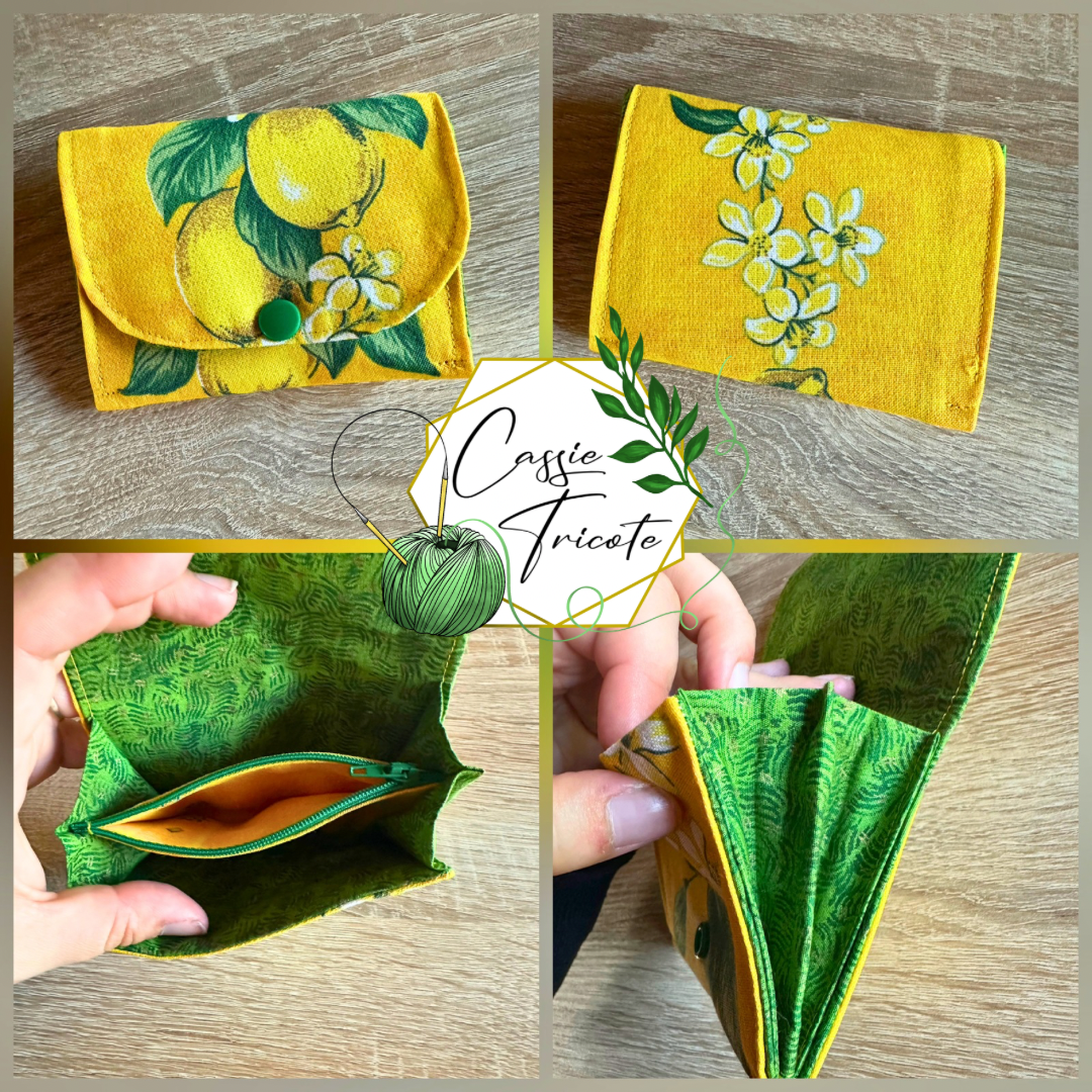 Porte-monnaie citronnier 🍋
