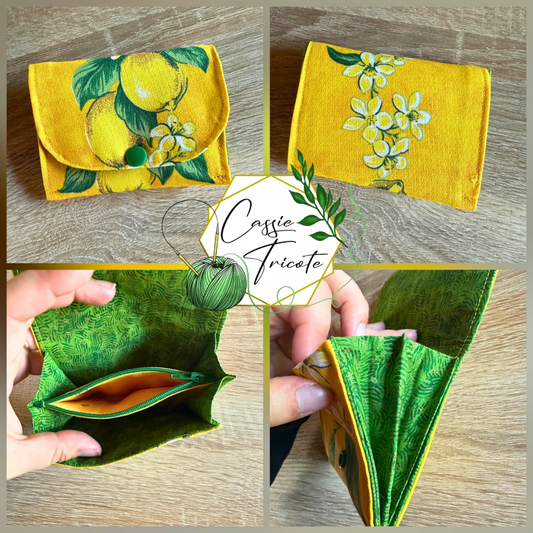 Porte-monnaie citronnier 🍋