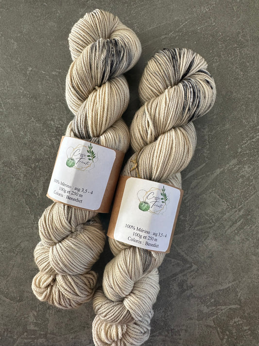 🎨Benedict : DK : 100% Mérino superwash
