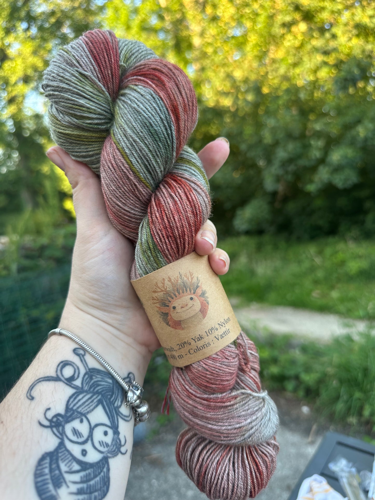 Vættir : Esprit de la forêt : Mérinos, yak, nylon