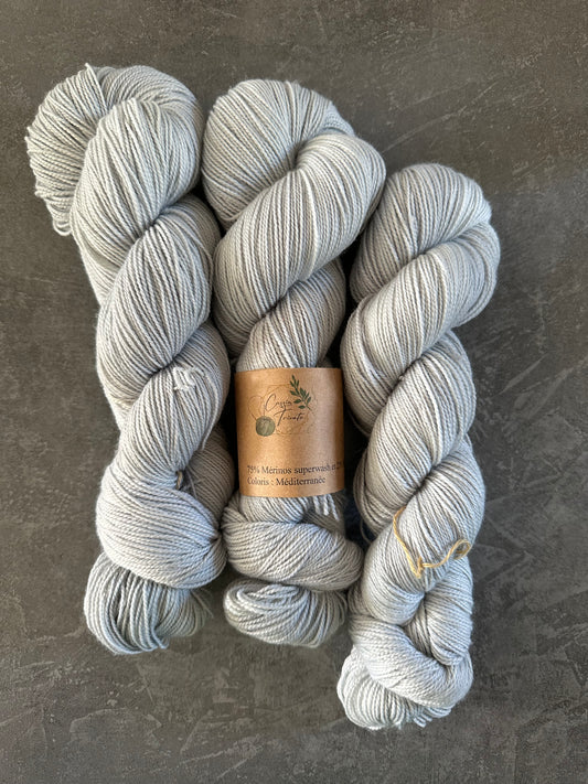 🌊Méditerranée : fingering : Mérinos et nylon