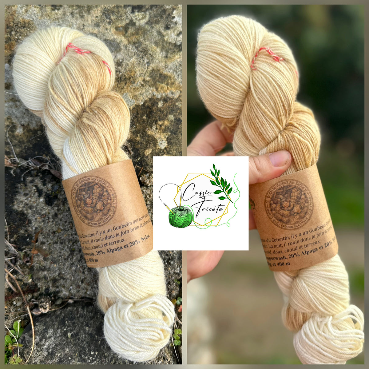 🍂Le lin du grenier aux lutins : Mérinos, Alpaga, nylon