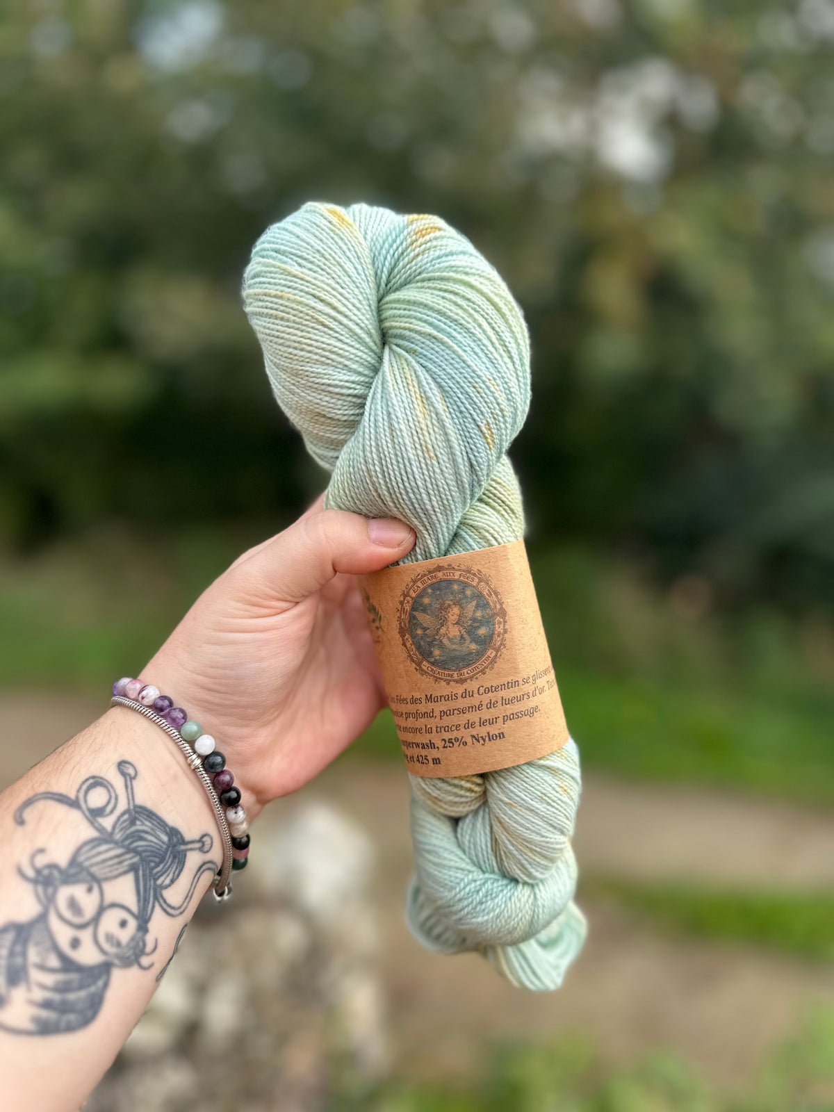 🧚🏻‍♂️La mare aux fées : Mérinos et nylon