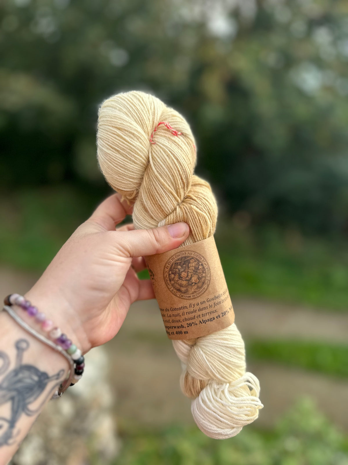 🍂Le lin du grenier aux lutins : Mérinos, Alpaga, nylon