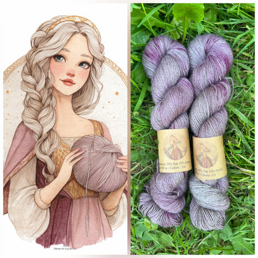Eir: Déesse de la guérison : Mérinos, yak, nylon