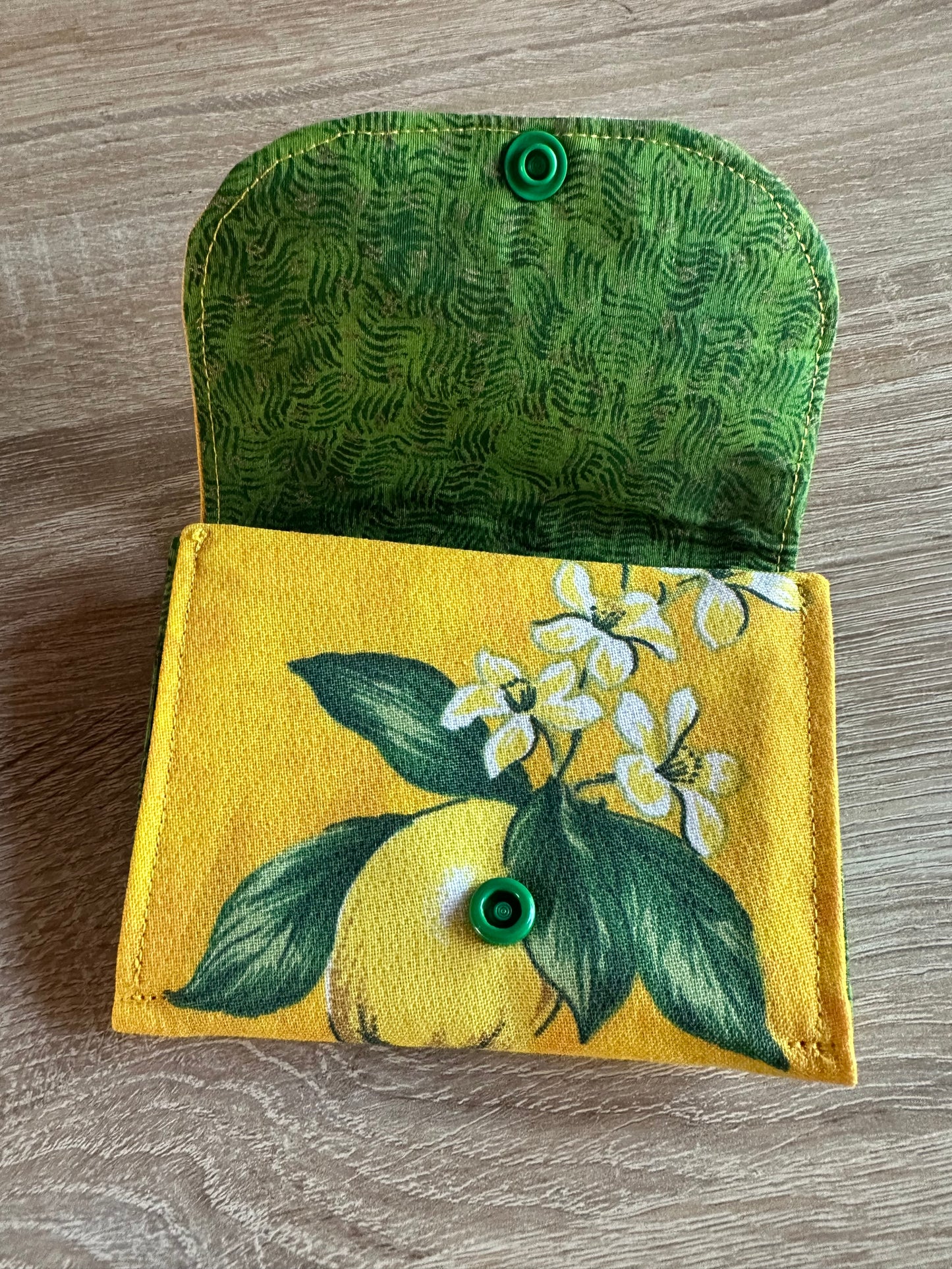 Porte-monnaie citronnier 🍋